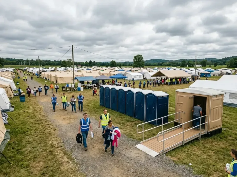 disaster-relief-camp-restrooms-010 — frequently asked questions, Dumpster & Portable Bathrooms Rental in Wood Village, OR